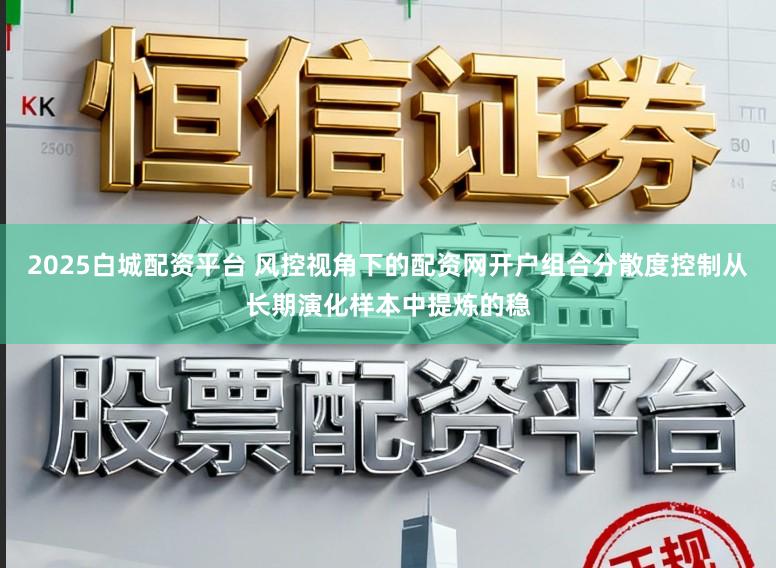 2025白城配资平台 风控视角下的配资网开户组合分散度控制从长期演化样本中提炼的稳