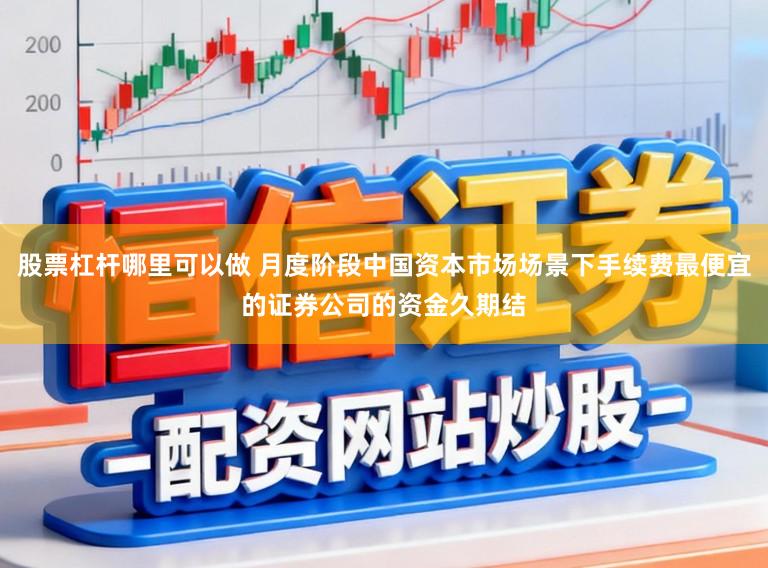 股票杠杆哪里可以做 月度阶段中国资本市场场景下手续费最便宜的证券公司的资金久期结