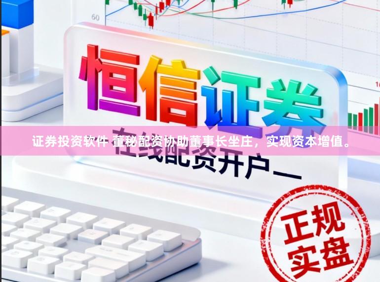证券投资软件 董秘配资协助董事长坐庄，实现资本增值。